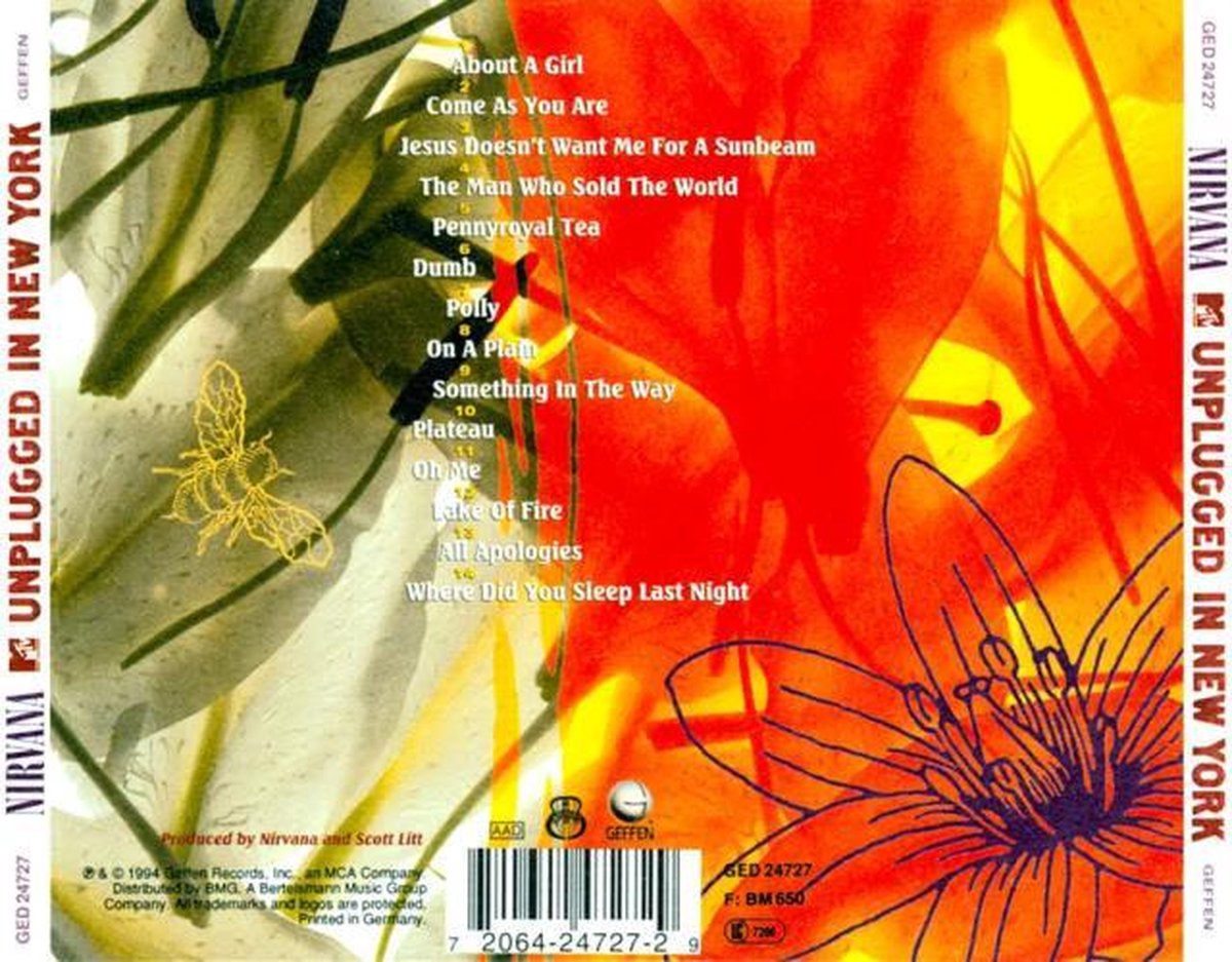 Nirvana - MTV Unplugged In New York