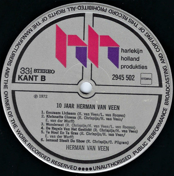 Gezongen - 10 Jaar Herman Van Veen