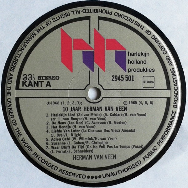 Gezongen - 10 Jaar Herman Van Veen