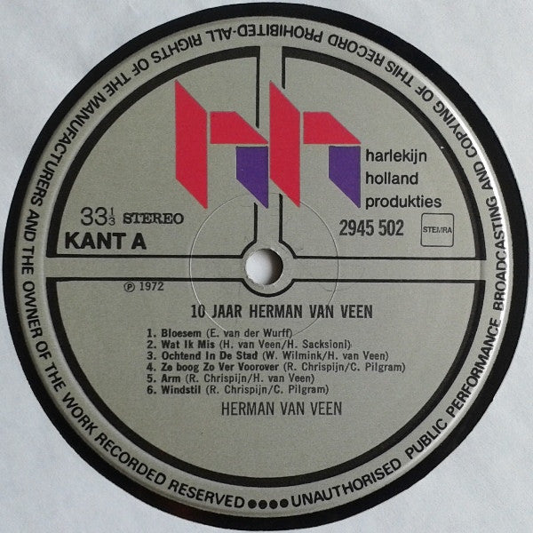 Gezongen - 10 Jaar Herman Van Veen