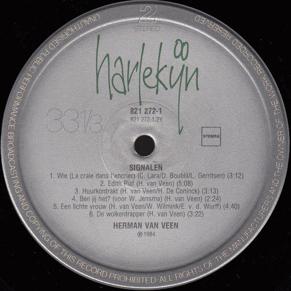 LP Signalen van Herman Van Veen